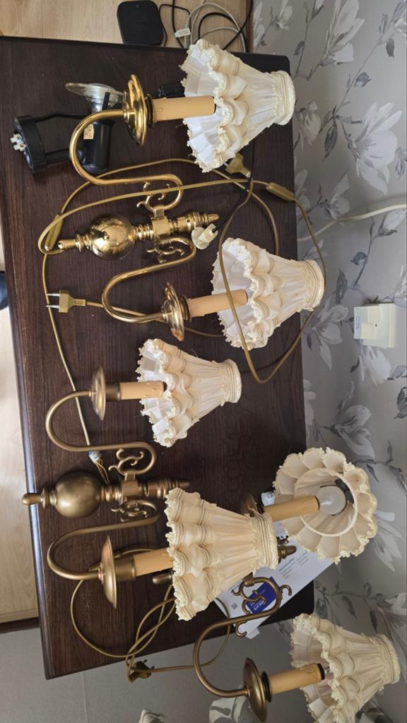 Muurlamp, Ophalen