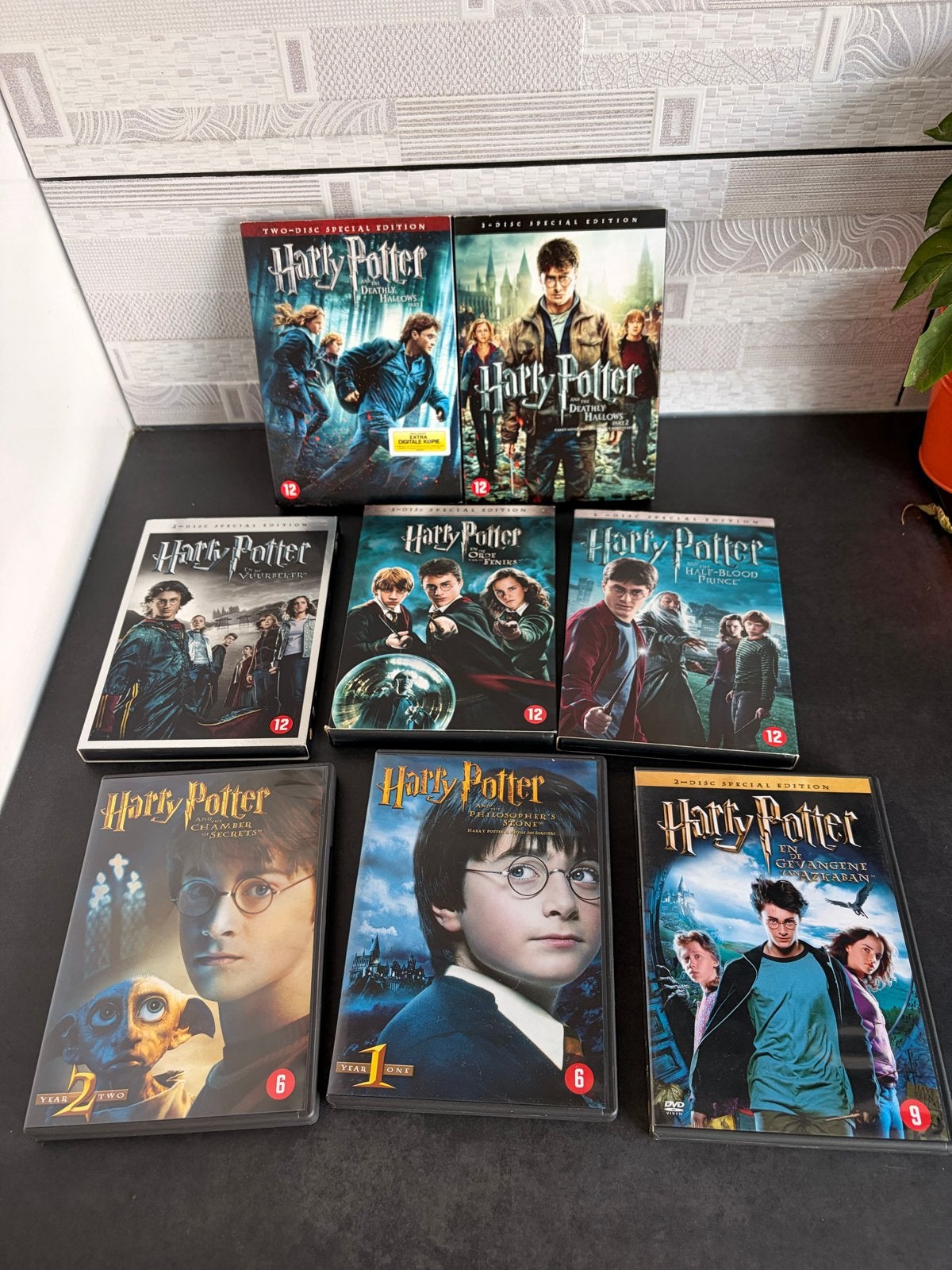 Harry Potter Complete Collectie DVD Boxset, Engels, Speciale editie, Nederlands, Science Fiction en Fantasy