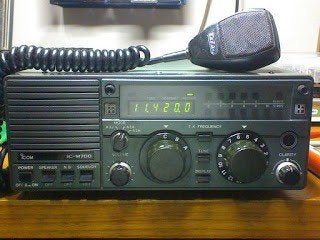 Icom IC-M700 SSB radio zeilboot, Ophalen of Verzenden, Gebruikt, Radio