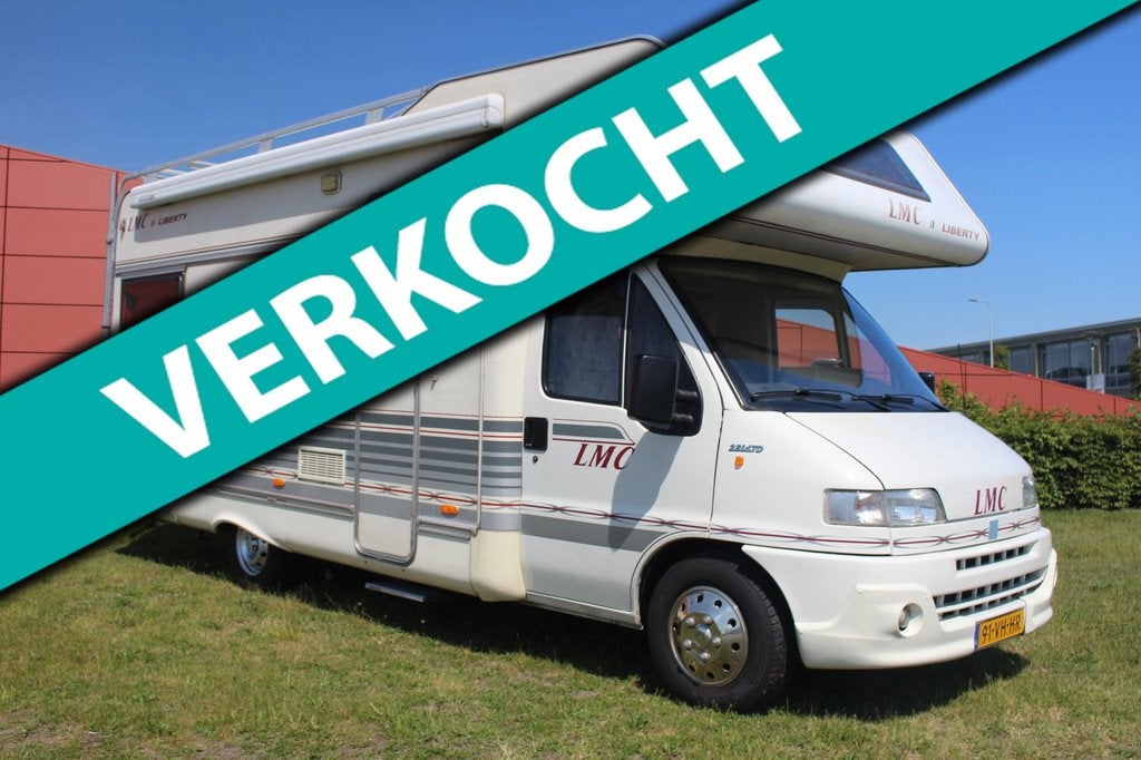 LMC Fiat 2.8 idTD 122PK, 6 persoons, Airco., Caravans en Kamperen, Campers, Alkoof, 6 tot 7 meter, Bedrijf, Tot en met 6