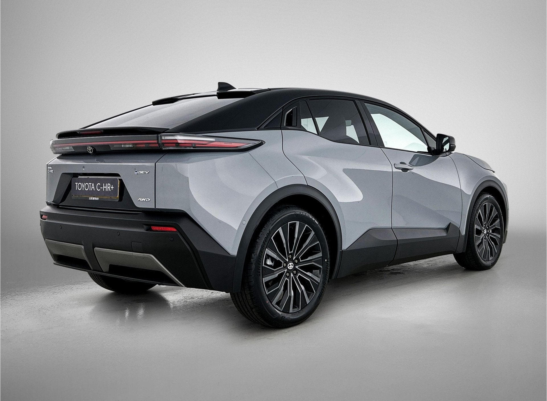 Toyota C-HR+ Executive AWD 77 kWh EV-Deal |Stoel en stuurwie, Auto's, Automaat, Stof, Gebruikt, 24 min