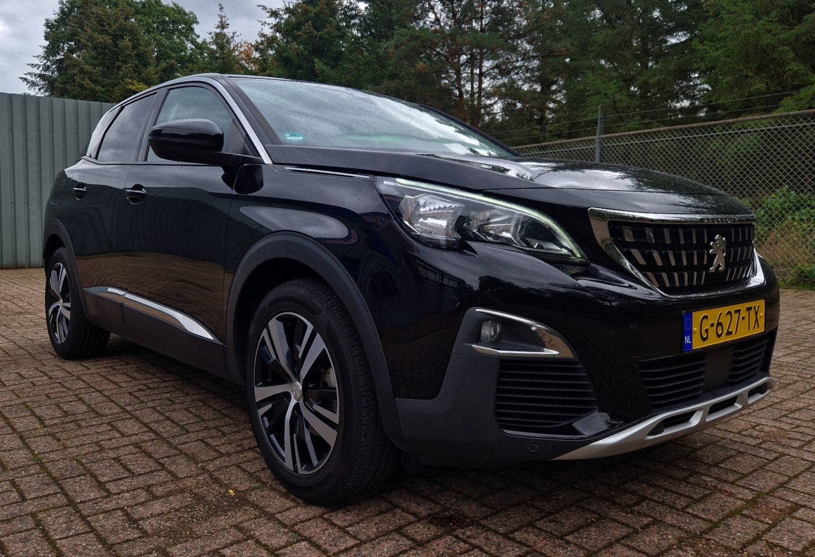 Peugeot 3008 1.2 Puretech 96KW/130PK 2018 Zwart, Auto's, Voorwielaandrijving, 1225 kg, 1199 cc, Zwart