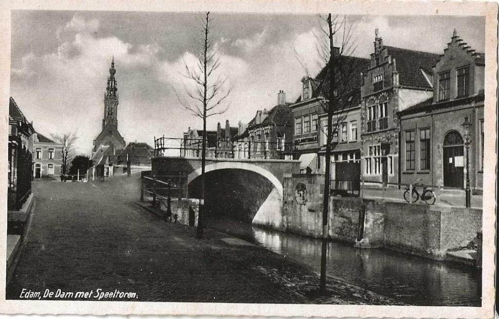 Par-675   Edam, Ophalen of Verzenden, 1920 tot 1940, Ongelopen, Noord-Holland