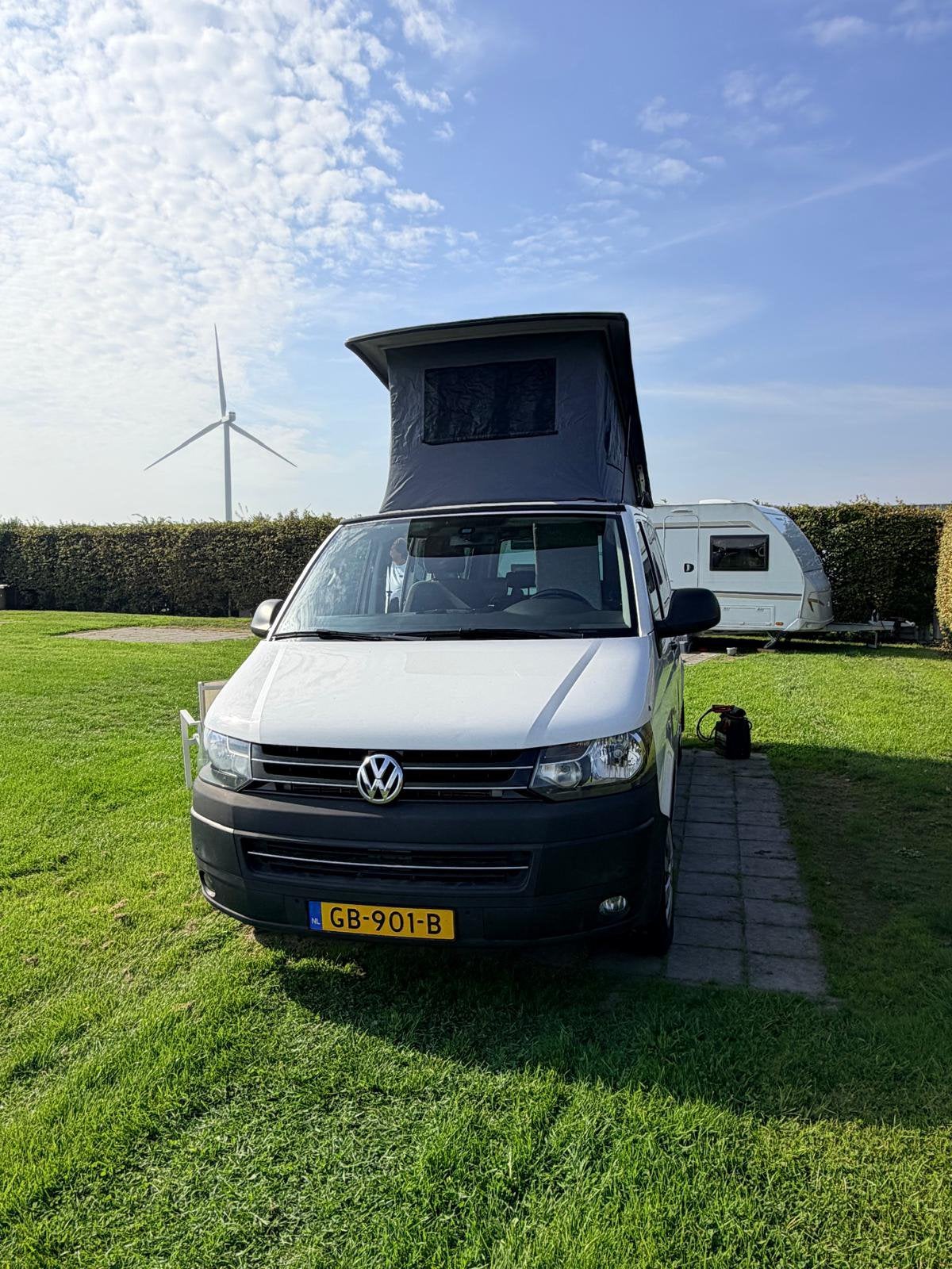 Volkswagen T5 camperbusje L2 met slaaphefdak, Buscamper of Camperbus, Volkswagen, Particulier, Tot en met 4