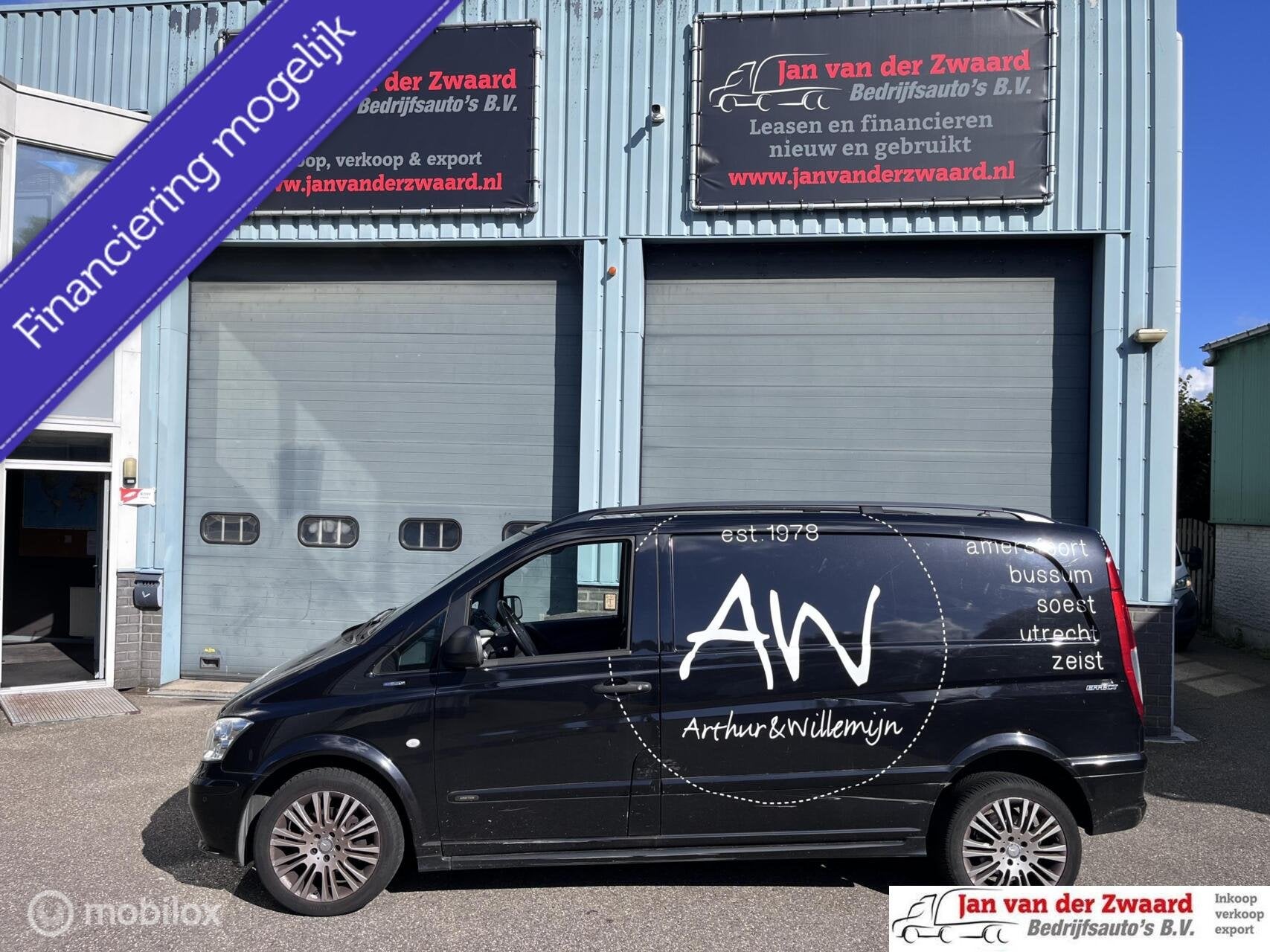 Mercedes vito 113 cdi AUTOMAAT 3 zitplaatsen Navi, Euro 5, 136 pk, Gebruikt, 4 cilinders