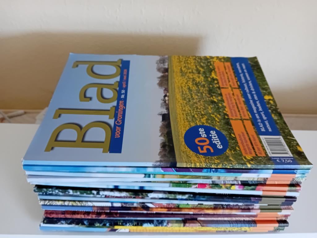 20 x Blad-Groninger magazine. 1 euro per stuk!!!!, Ophalen, Zo goed als nieuw, Overige typen