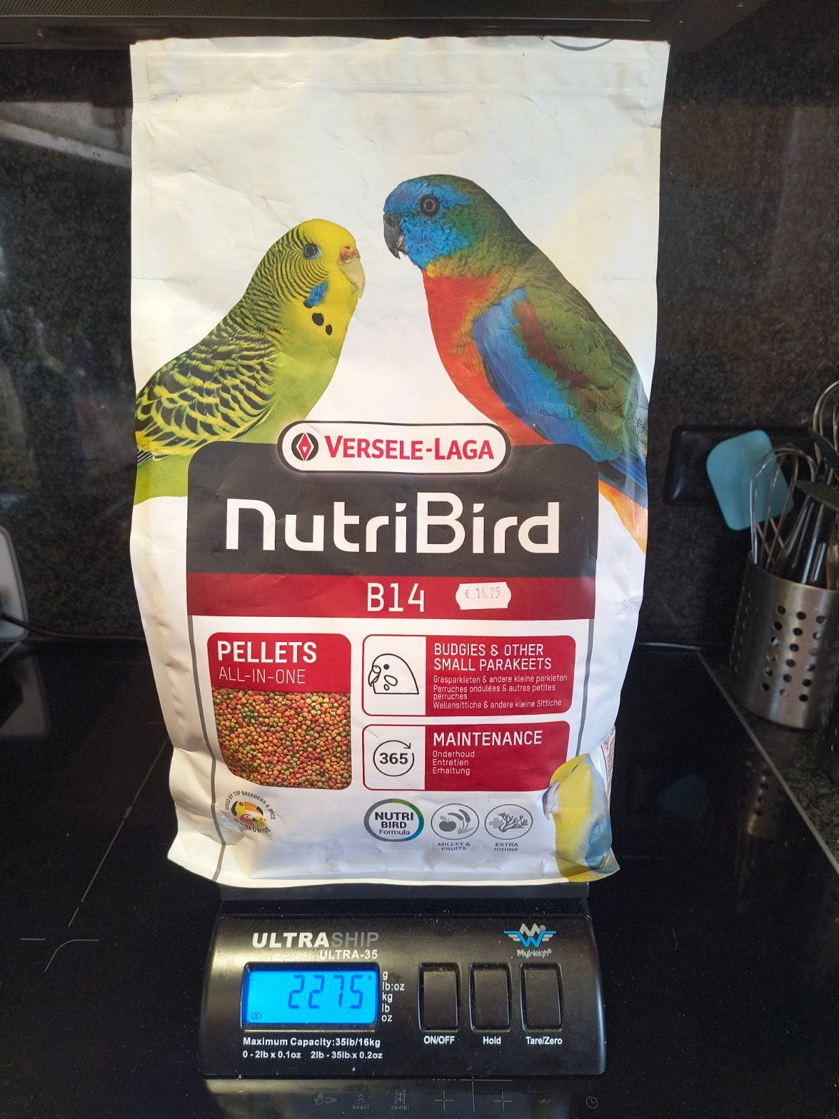 Vogel voer pellets