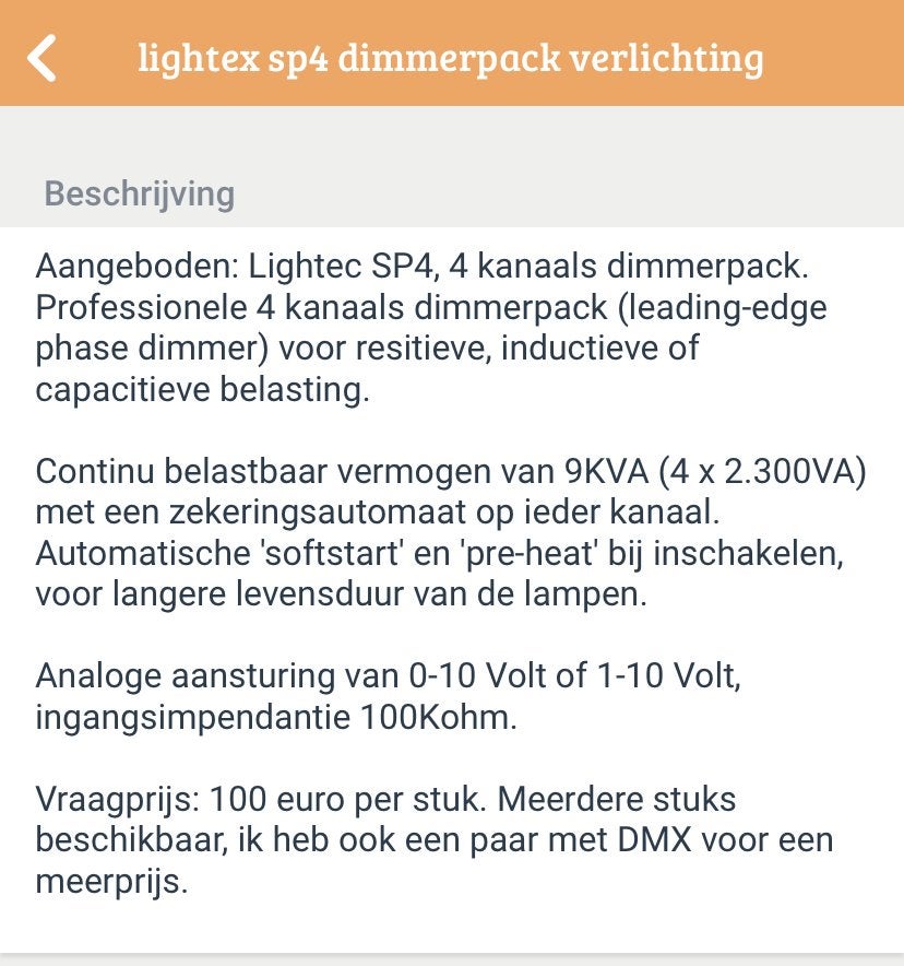 Vier kanaals dimmerpack, Tickets en Kaartjes, Drie personen of meer, Kortingsbon