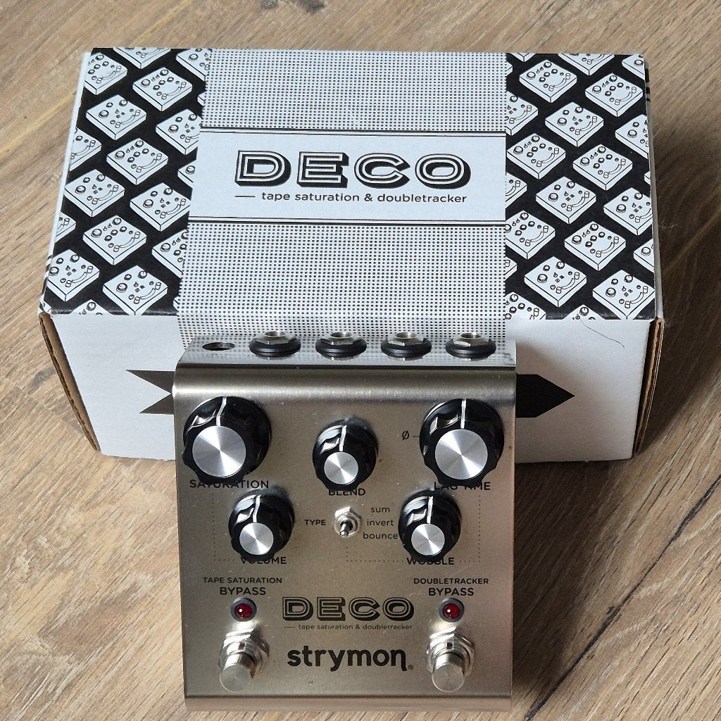 Strymon Deco : overdrive flanger chorus slap back en meer!
