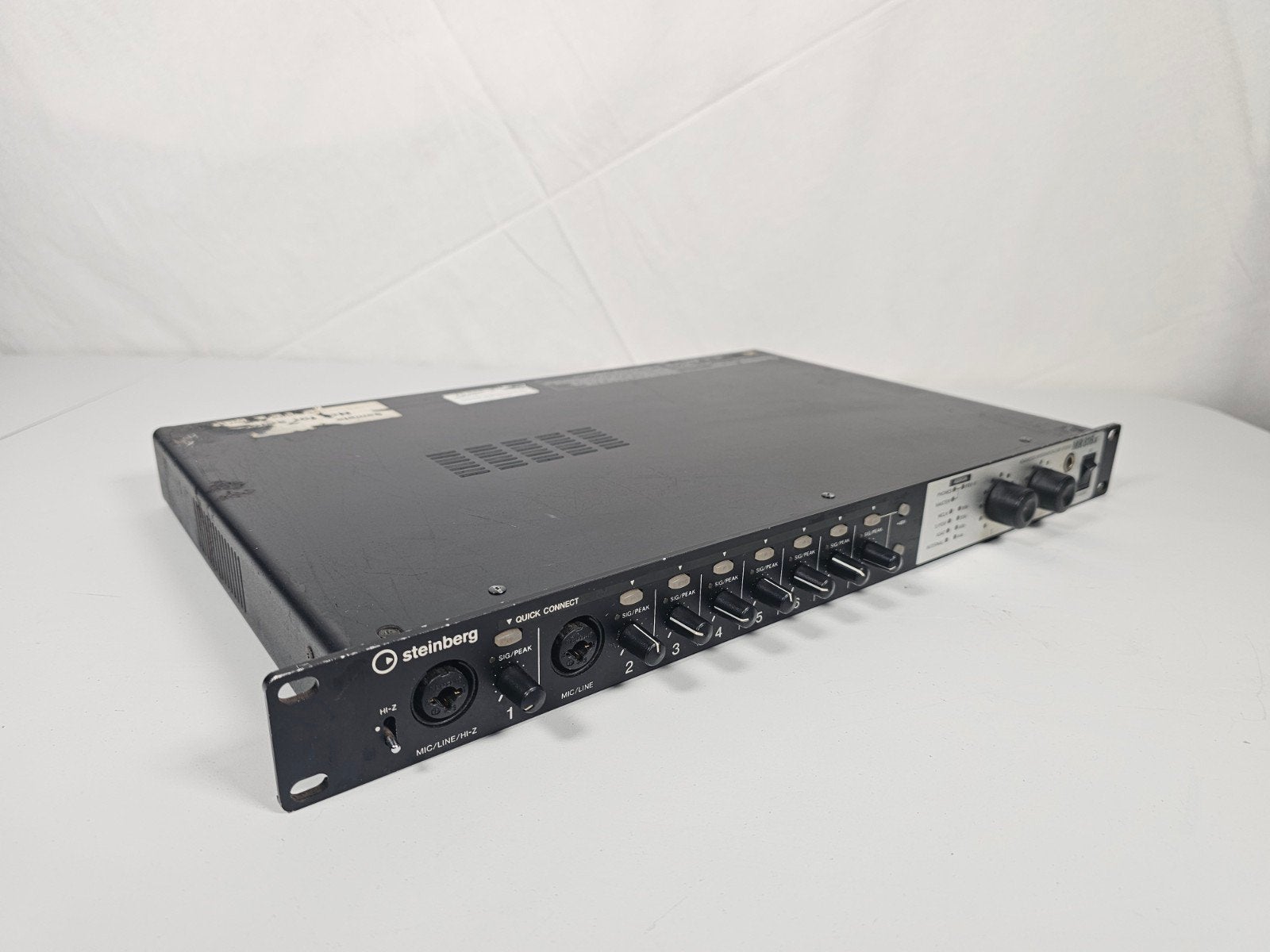 Steinberg MR816X Audio Interface – C-Grade, Audio, Gebruikt, Ophalen of Verzenden, Nvt