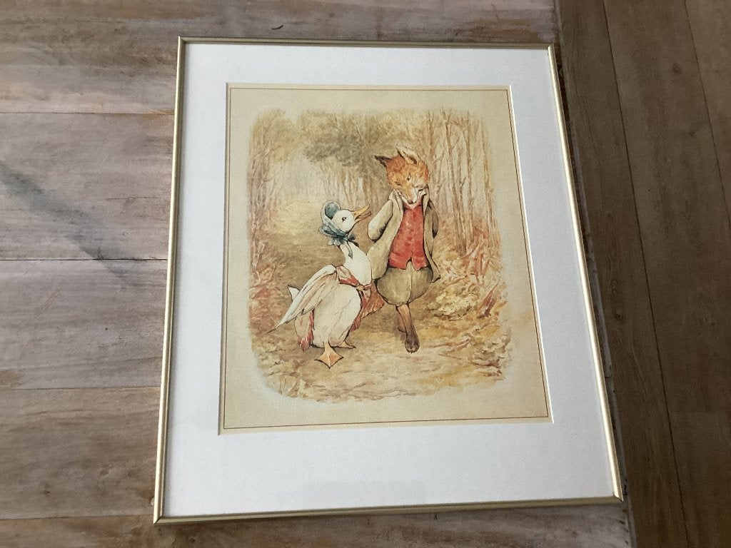 Illustratie van Beatrix Potter, Ophalen of Verzenden, Poster, Print/reproductie