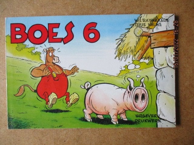 adv5456 boes 6, Eén stripboek, Ophalen, Gelezen