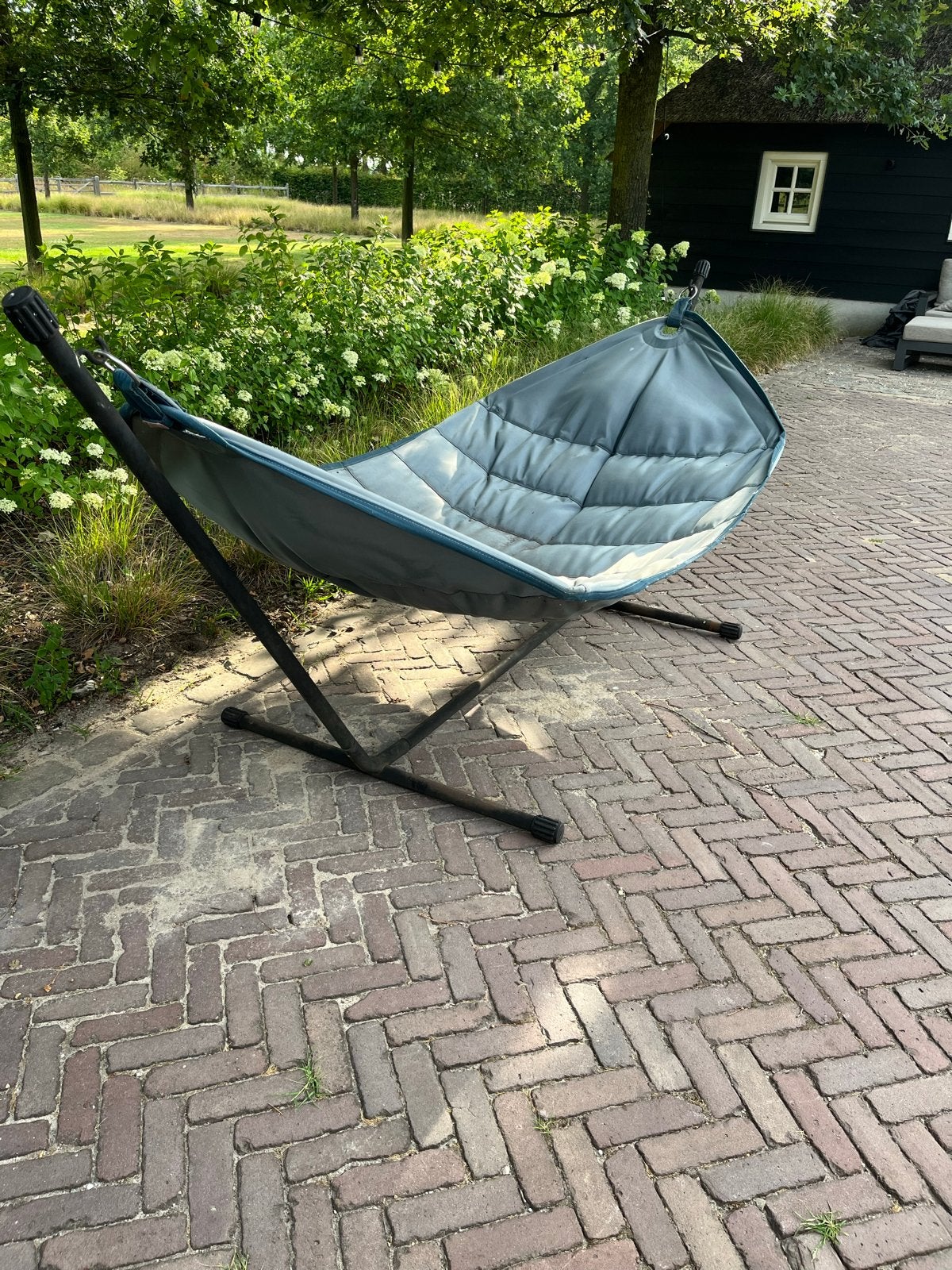 Fatboy hangmat, Ophalen, Gebruikt, Meerpersoons, Met standaard