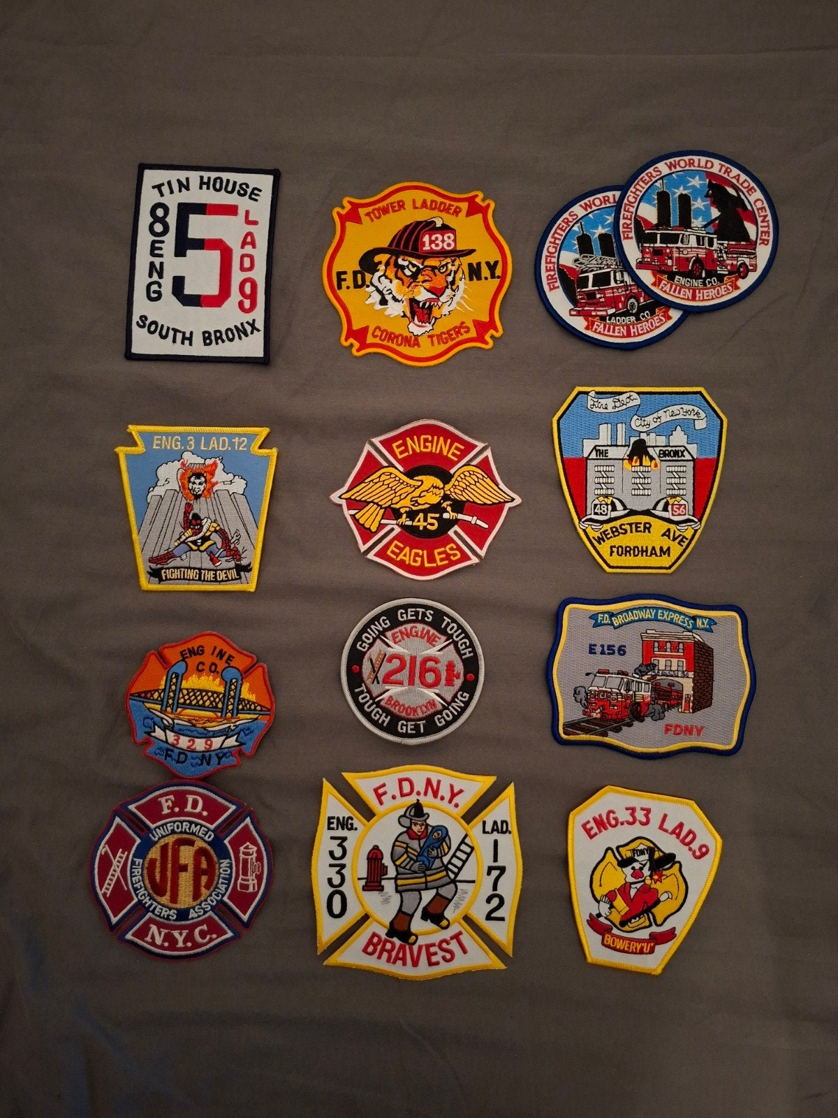 FDNY Brandweer Emblemen - Diverse Collectie, Ophalen of Verzenden, Nieuw