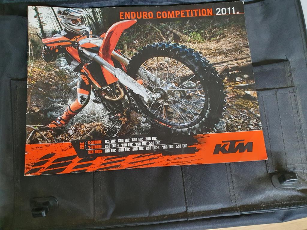 KTM Enduro Competition 2011 Boekjes Set, Motoren, Handleidingen en Instructieboekjes, Ophalen of Verzenden