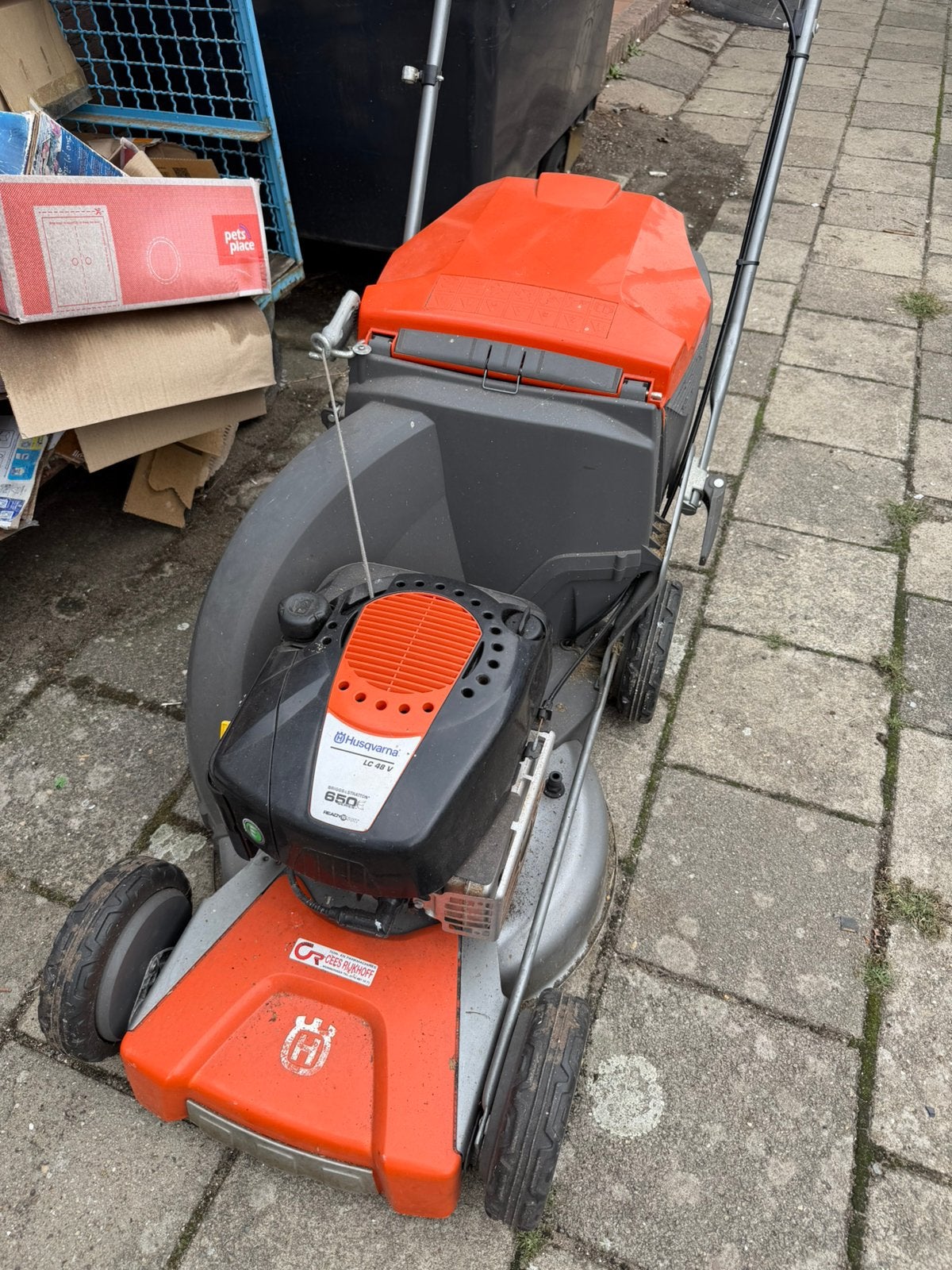 Husqvarna LC 48 V, Ophalen, Zo goed als nieuw, Huskvarna, Nvt