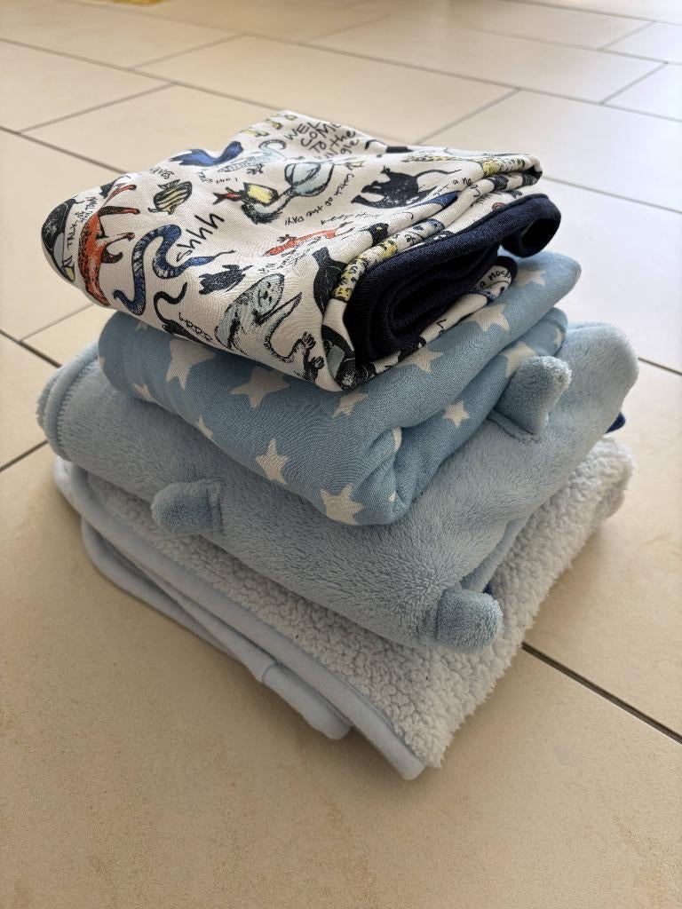 baby dekens, lakens, Kinderen en Baby's, Ophalen, Zo goed als nieuw, 100 cm of meer, Deken