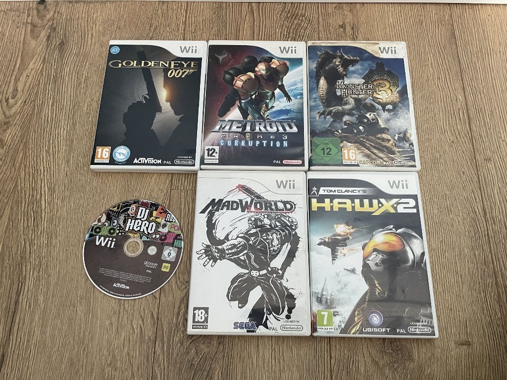 Nintendo Wii games, Spelcomputers en Games, Ophalen, Zo goed als nieuw, Sport, 3 spelers of meer