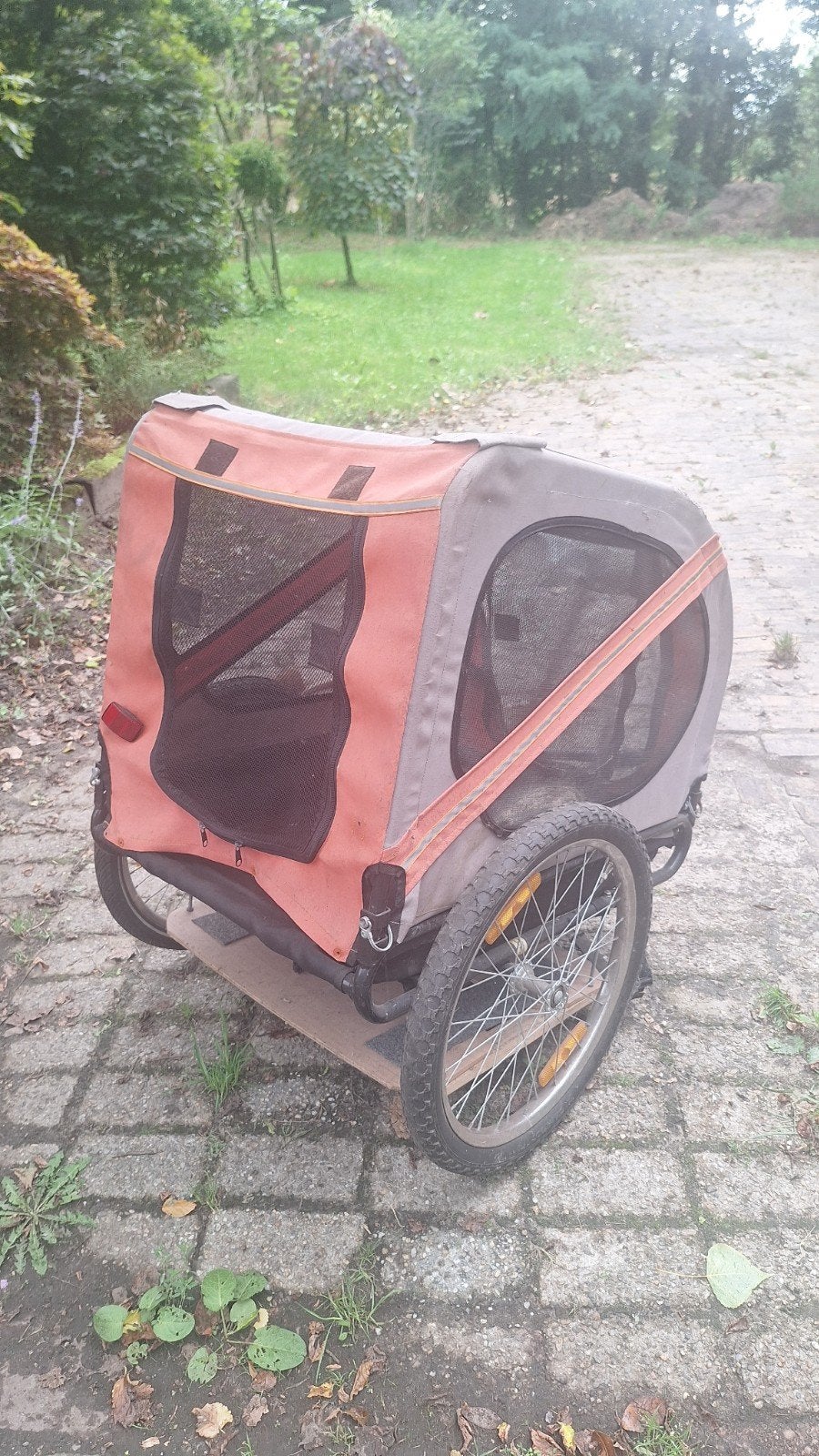 Handige fietskar voor huisdieren of bagage, Ophalen, Gebruikt, Hondenkar, 20 tot 40 kg