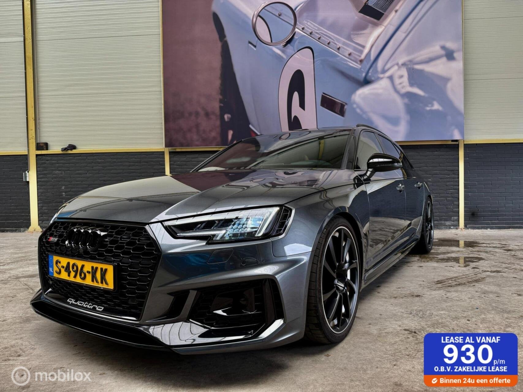Audi RS4 Avant RS DYNAMIC PACK|B&O|PANODAK|ABT 20INCH|, Auto's, Audi, Automaat, 1730 kg, Gebruikt, Vierwielaandrijving