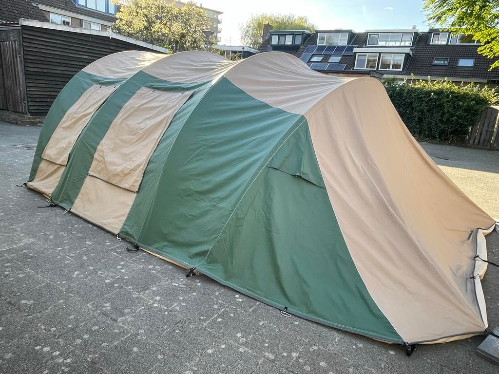Falco Zeearend 6-persoons tent met luifel, Caravans en Kamperen, Tenten, Ophalen, Gebruikt, Tot en met 6