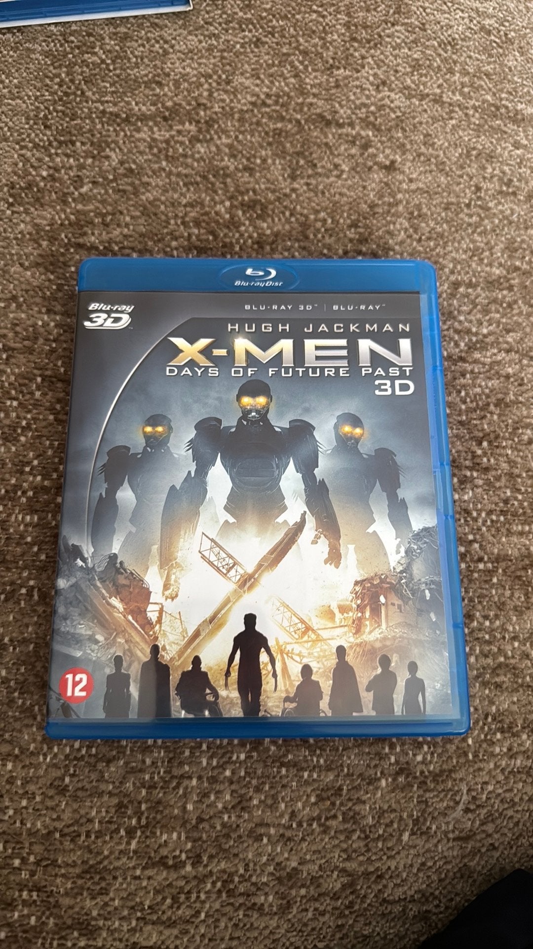 X-Men Days of the Future Past blu-ray incl 3D blu-ray, Ophalen of Verzenden, Zo goed als nieuw