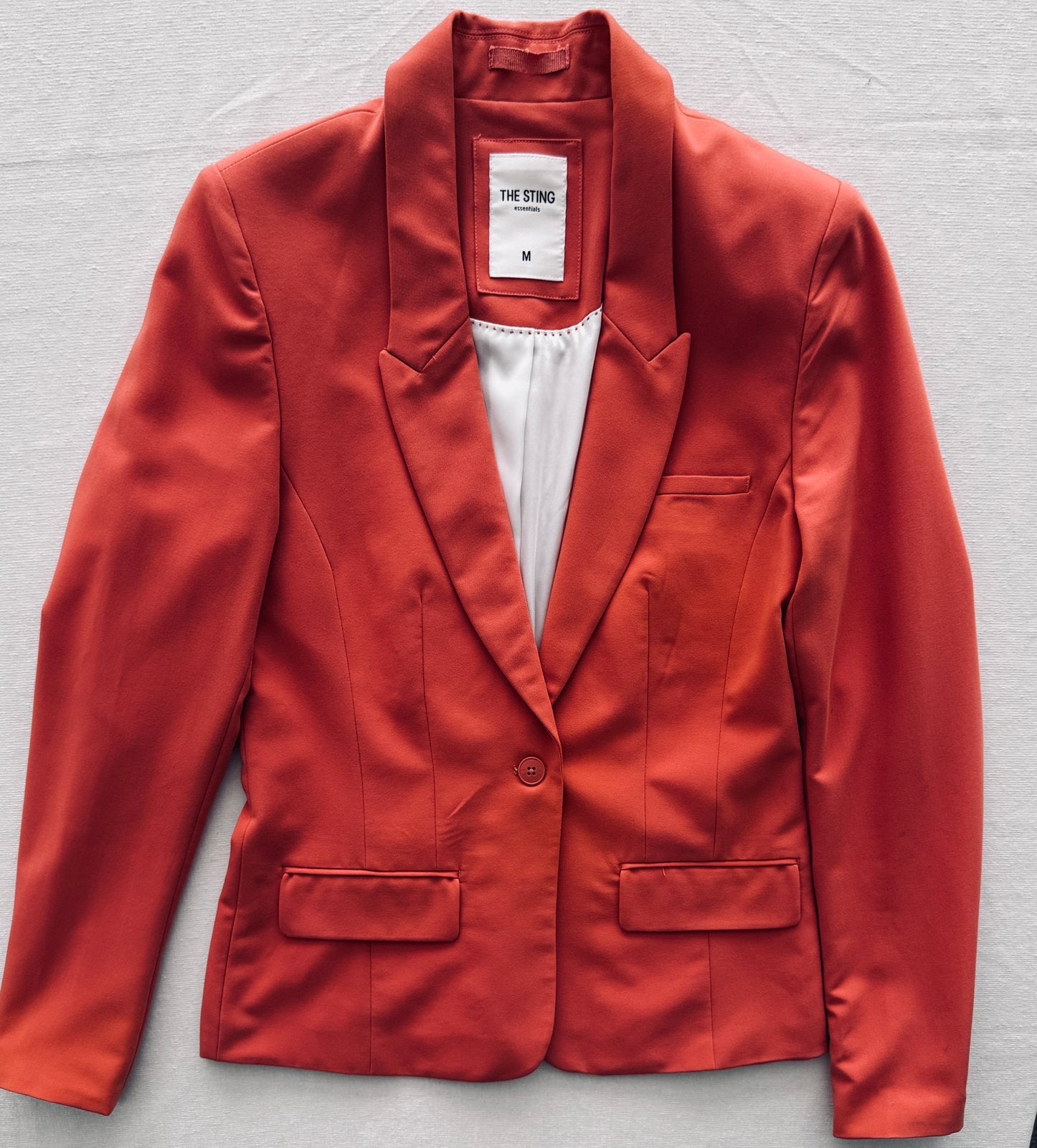 Mooie oranje blazer – The Sting (Maat M) NIEUW, Ophalen of Verzenden, Nieuw, Maat 38/40 (M), Oranje
