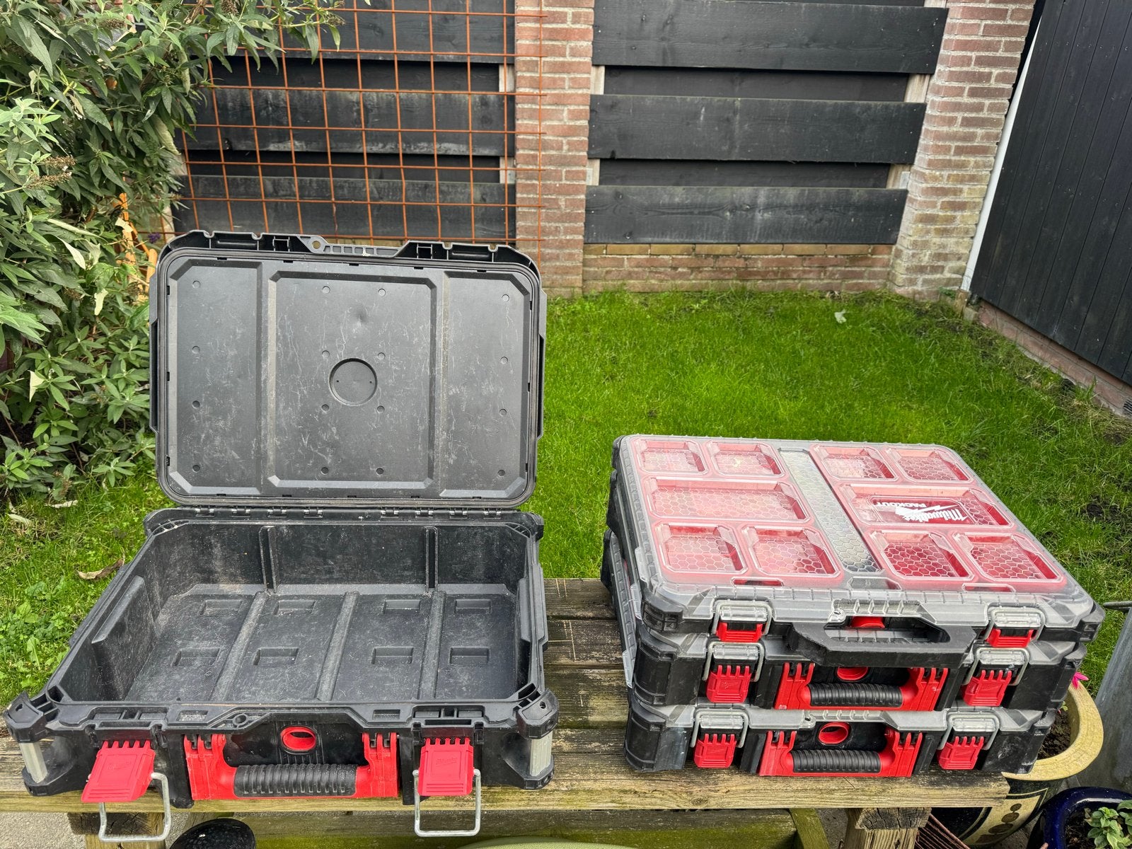 Milwaukee Packout Kofferset - Zo goed als nieuw