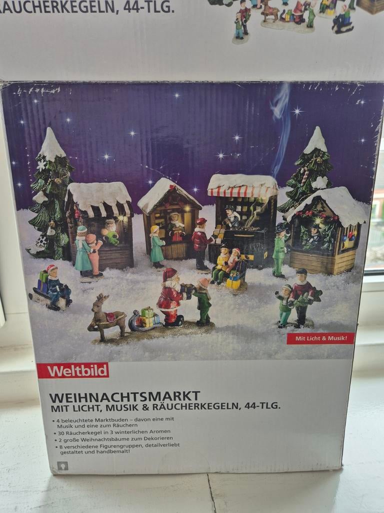 Kerstdorp, Diversen, Kerst, Ophalen, Gebruikt