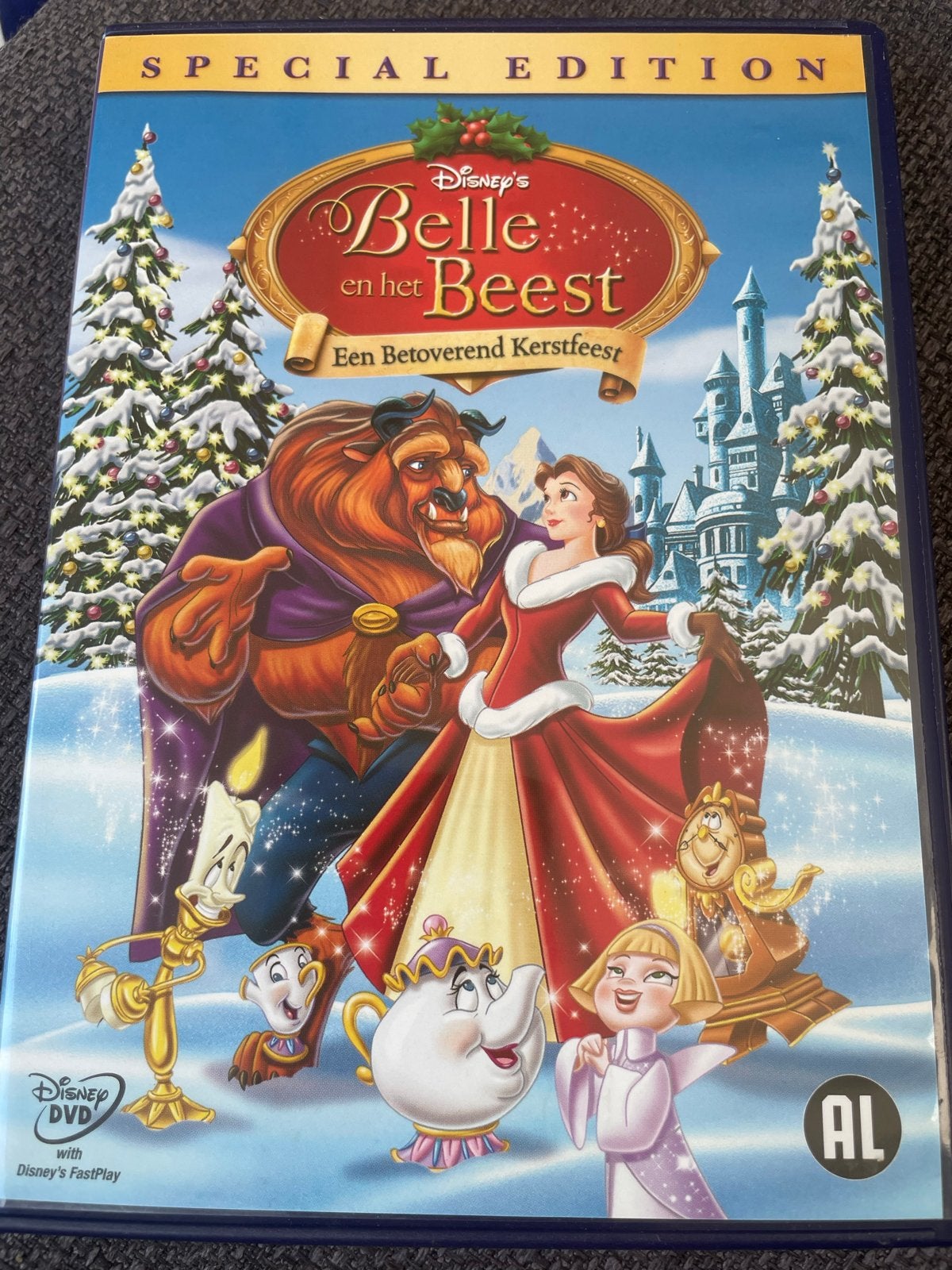 Belle en het Beest: Een Betoverend Kerstfeest DVD, Cd's en Dvd's, Dvd's | Kinderen en Jeugd, Gebruikt, Film, Familie, Bonusmateriaal