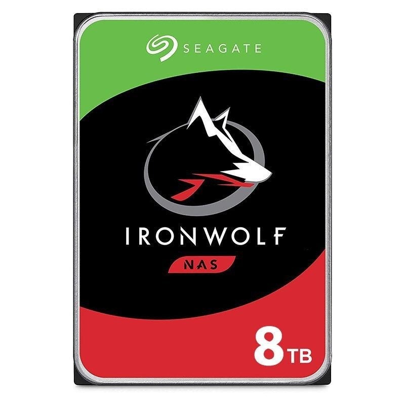 Seagate IronWolf NAS ST8000VN004 8tb, Computers en Software, Harde schijven, Ophalen, Intern, 8tb, Seagate