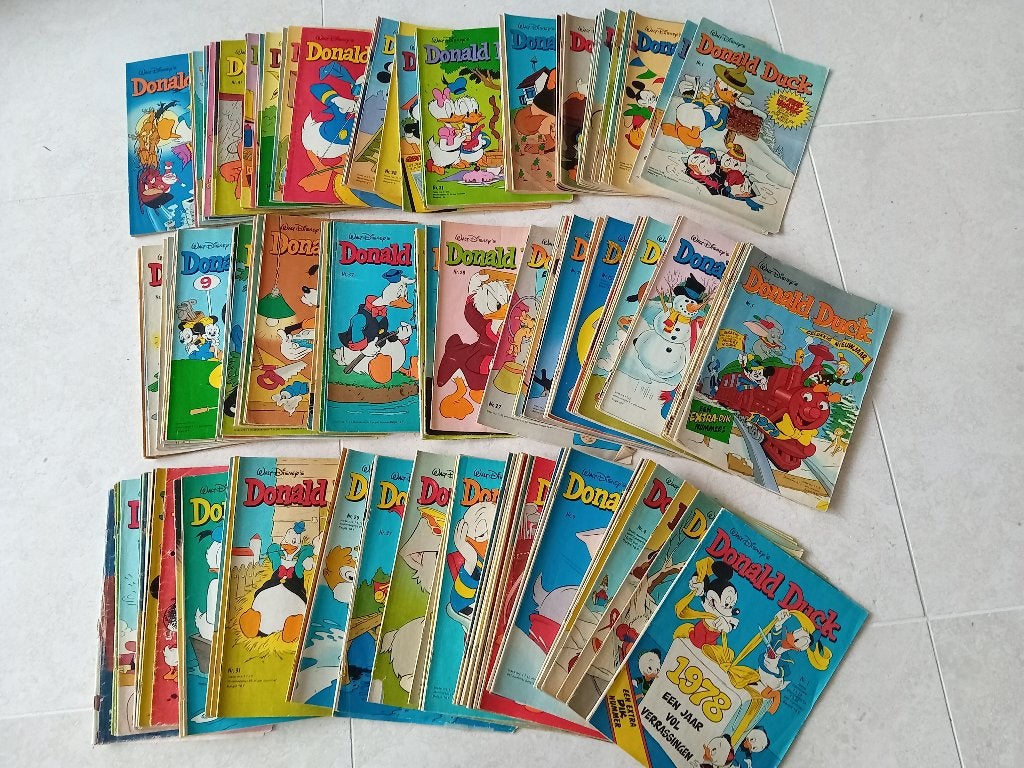Jaargang Donald duck 1979 en 1980., Boeken, Strips | Comics, Gelezen, Complete serie of reeks, Europa, Ophalen of Verzenden