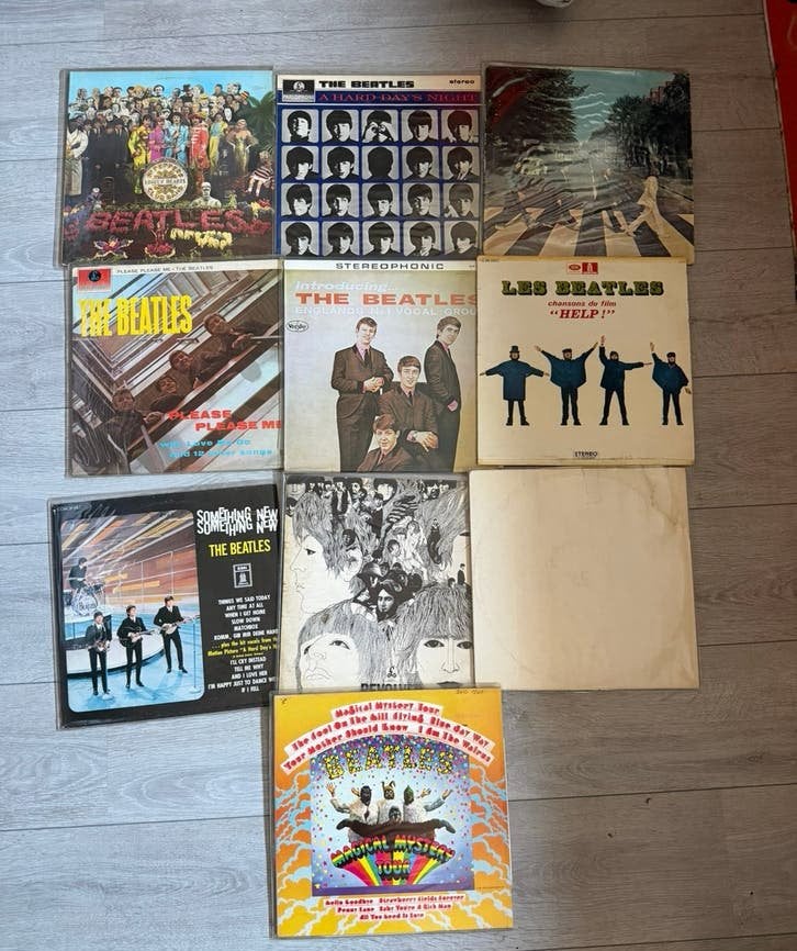 Lp’s The Beatles, Rolling Stones, Led Zeppelin, De La soul., Ophalen, Zo goed als nieuw, 7 inch, LP