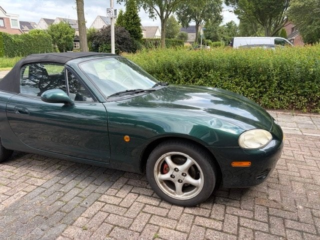 Mazda MX-5 1.6 I 2004 Groen, Auto's, 13 km/l, Achterwielaandrijving, 40 €/maand, 4 cilinders
