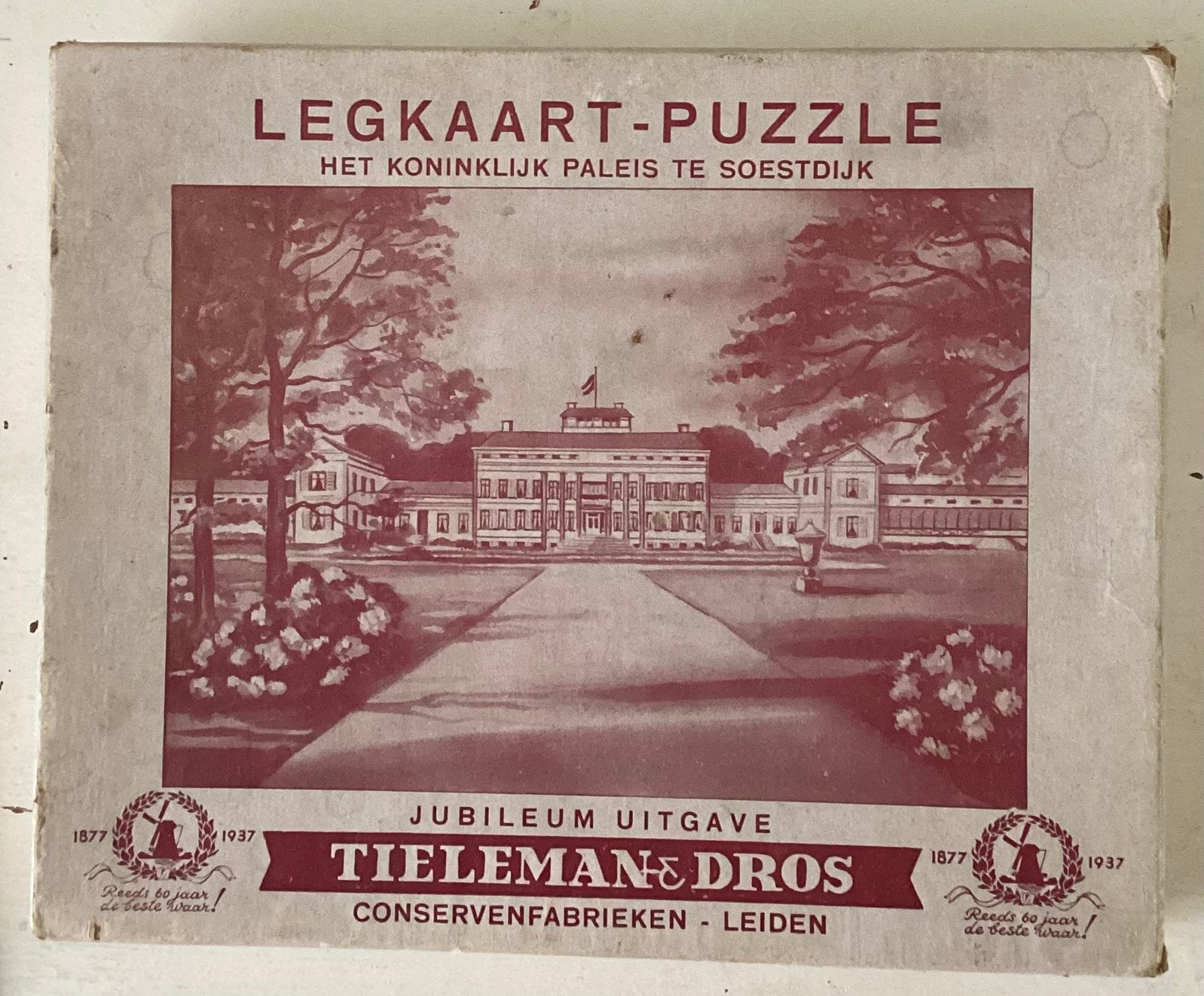 Legkaart puzzle Soestdijk Tieleman&Dros, Ophalen of Verzenden