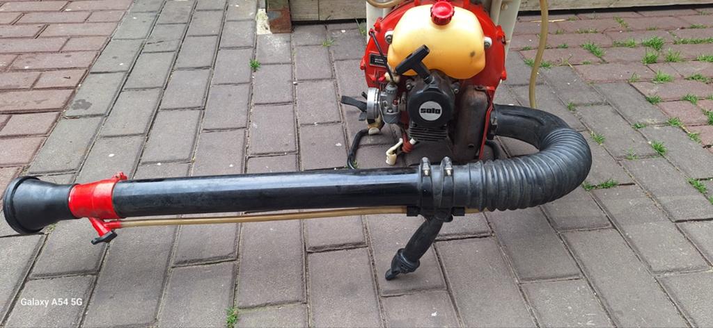 solo motor rugspuit bladblazer, Ophalen, Onkruidbestrijding