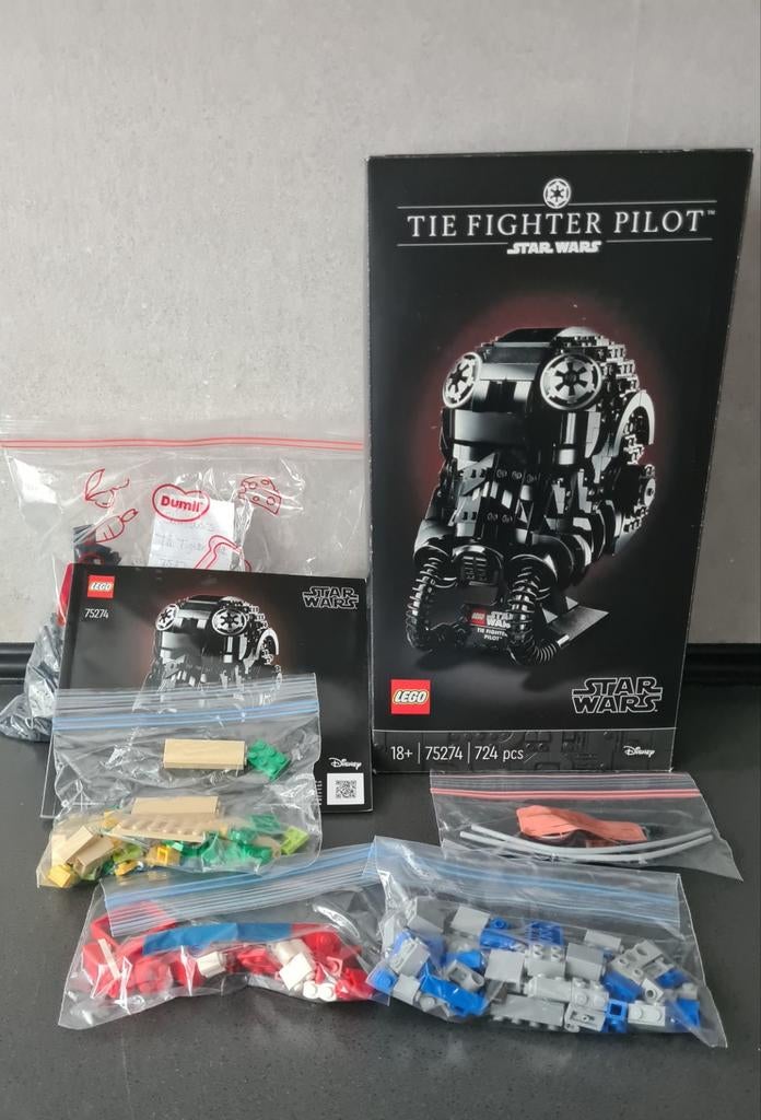 Lego Star Wars  Tie Fighter Pilot 75274, Ophalen of Verzenden, Zo goed als nieuw