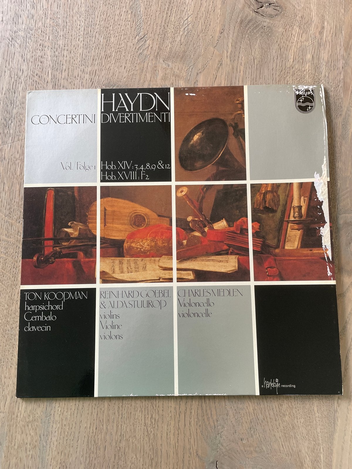 Haydn Concertini Divertimenti LP - Philips 9500 723, LP, Haydn, Ophalen of Verzenden, Kamermuziek