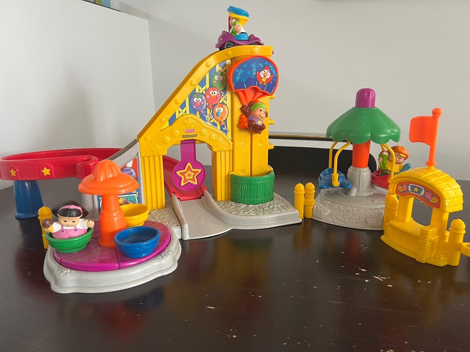 Grote Fisher Price Little People Speelset:, Kinderen en Baby's, Speelgoed | Actiefiguren, Ophalen of Verzenden, Gebruikt