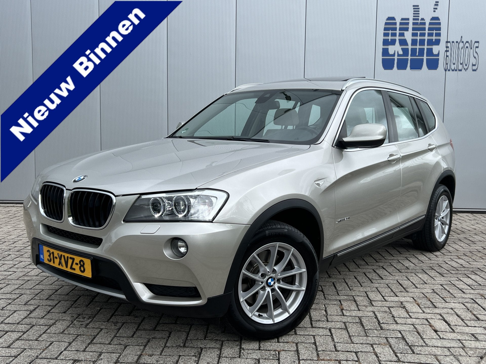 BMW X3 xDrive20i High Executive Navigatie Prof Camera Panora, Euro 5, Gebruikt, Beige, 4 cilinders