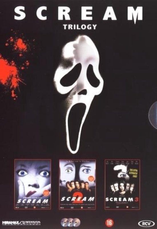 Scream trilogy, Horror, Engels, Vanaf 16 jaar, Nederlands