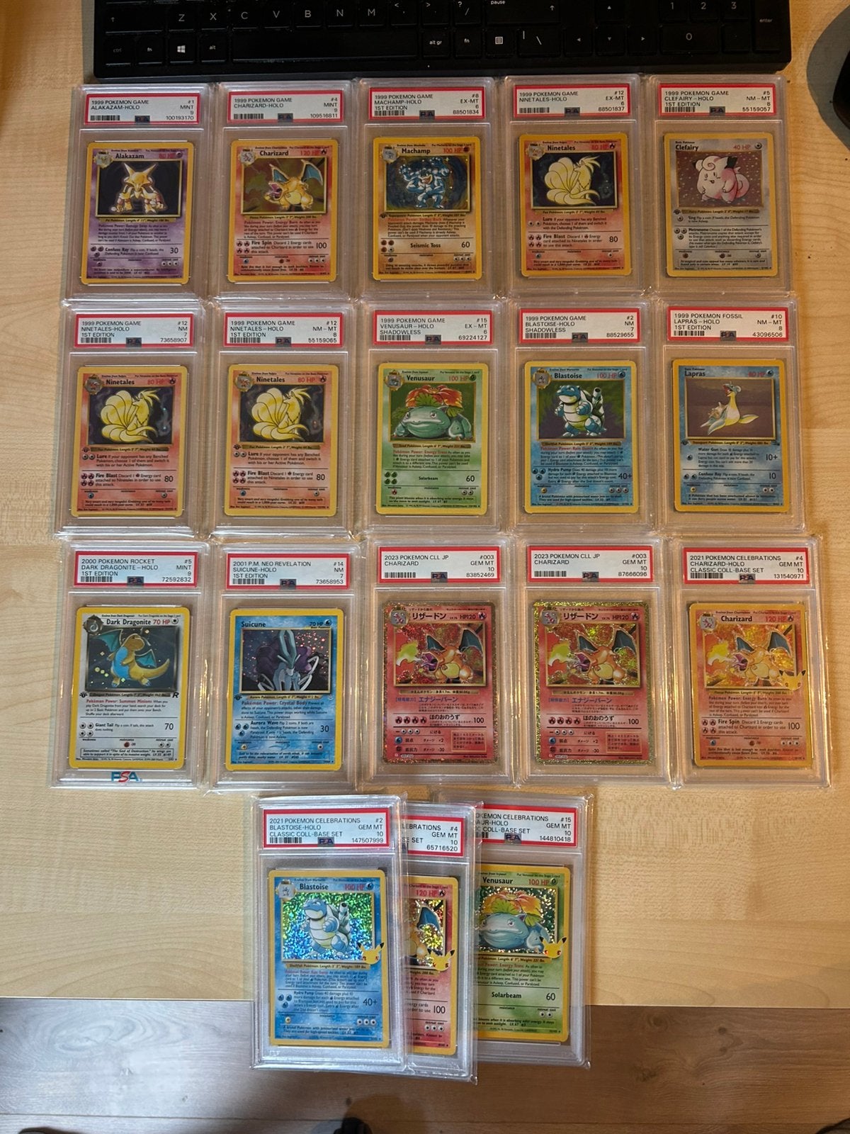 Diverse wotc psa slabs te koop, Ophalen of Verzenden, Zo goed als nieuw