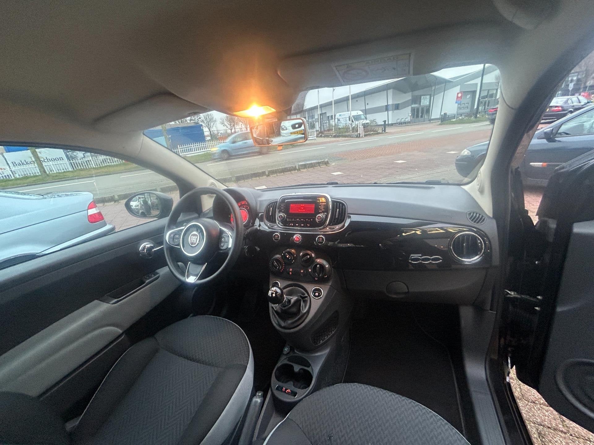 Fiat 500 0.9 TwinAir Turbo Popstar Airco|Elektrische pak|NAP, Voorwielaandrijving, Stof, Origineel Nederlands, Bedrijf
