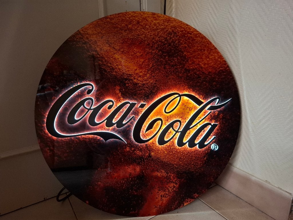 Lichtreclame Coca-cola, Verzamelen, Ophalen of Verzenden, Nieuw, Lichtbak of (neon) lamp