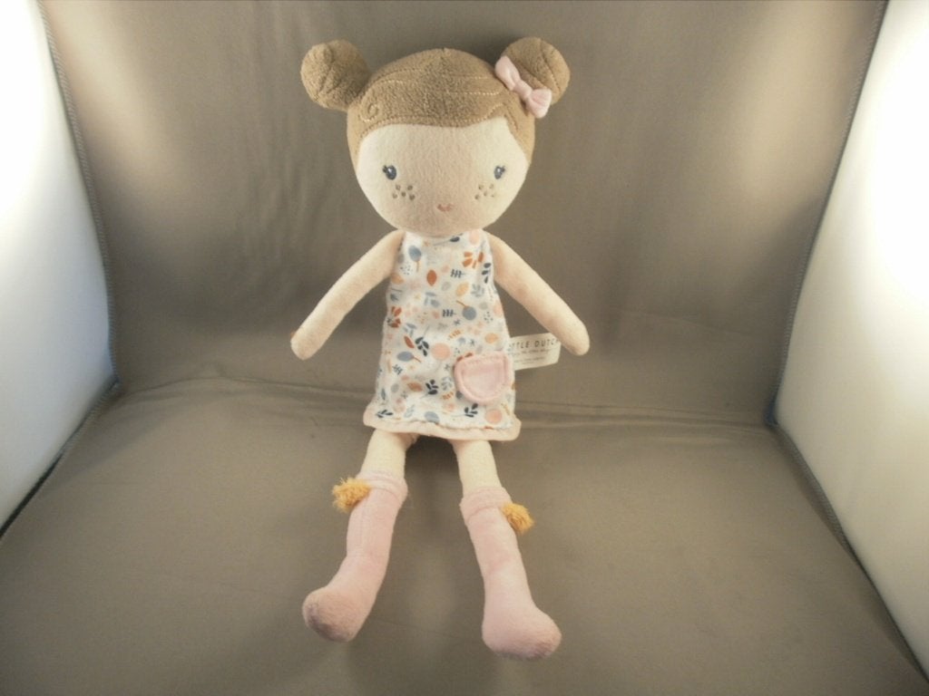 little Dutch Tiamo pop rosa gebloemd jurkje /broek en roze, Kinderen en Baby's, Speelgoed | Knuffels en Pluche, Overige karakters