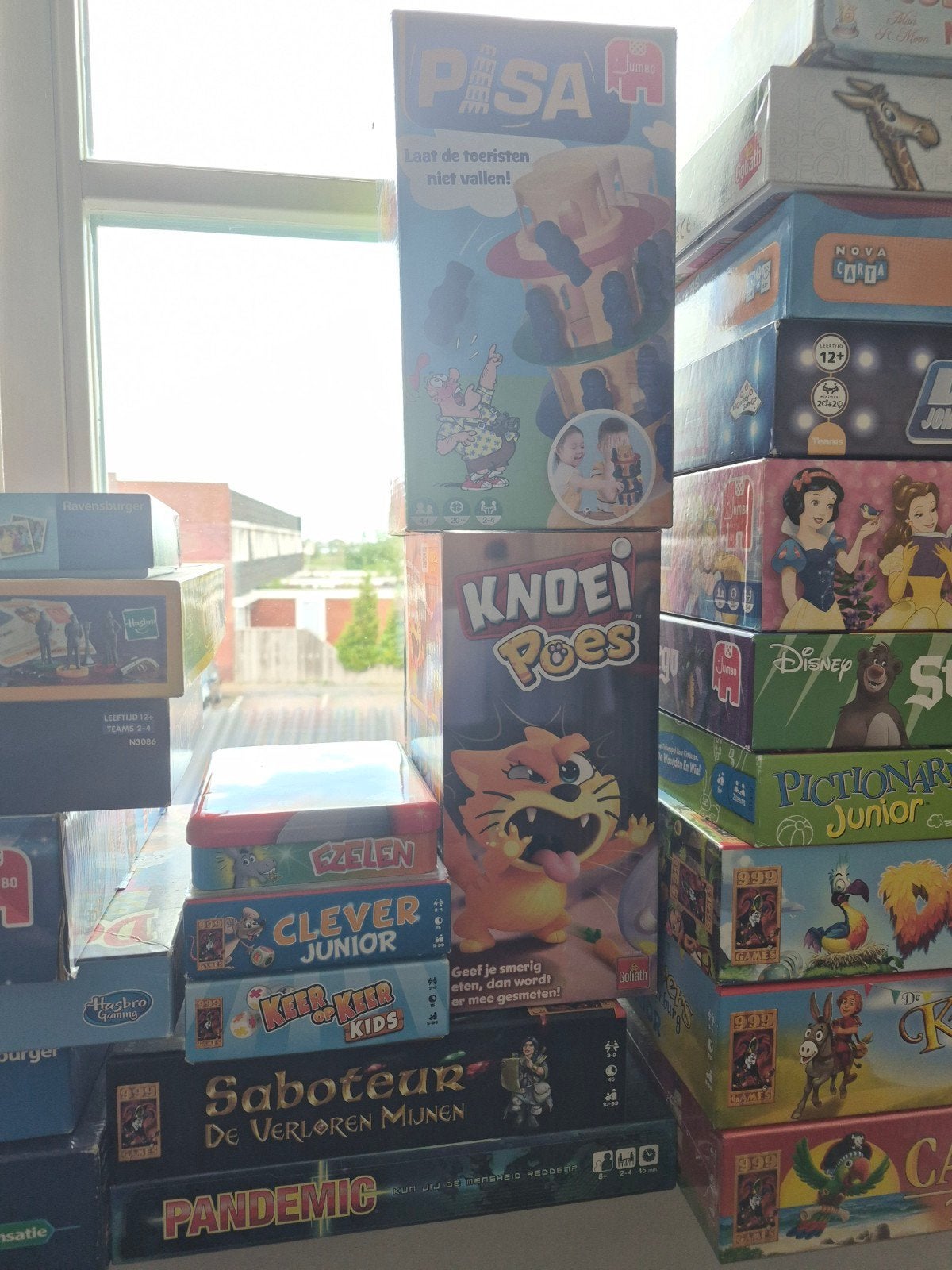 Diverse bordspellen en kaartspellen, Ophalen of Verzenden, Gebruikt