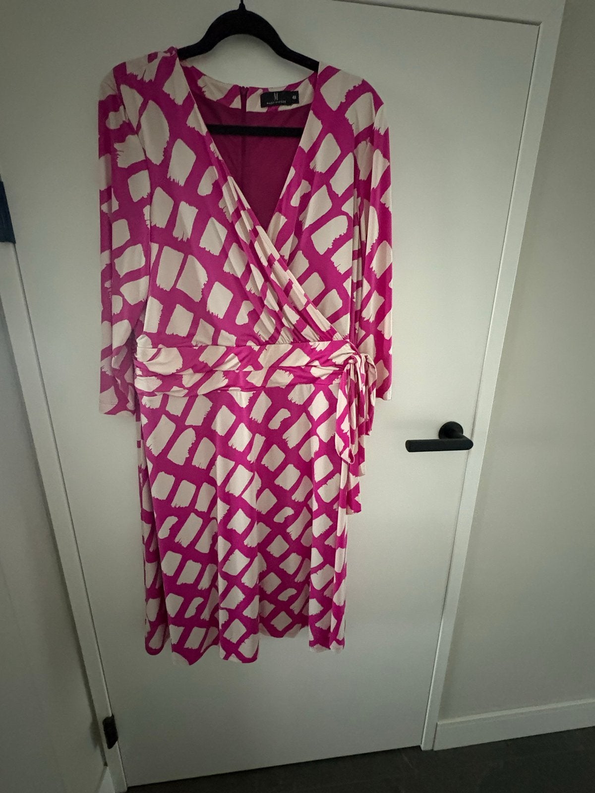Mart Visser Wikkeljurk Maat 48 Roze/Beige, Maat 46/48 (XL) of groter, Ophalen of Verzenden, Zo goed als nieuw, Roze
