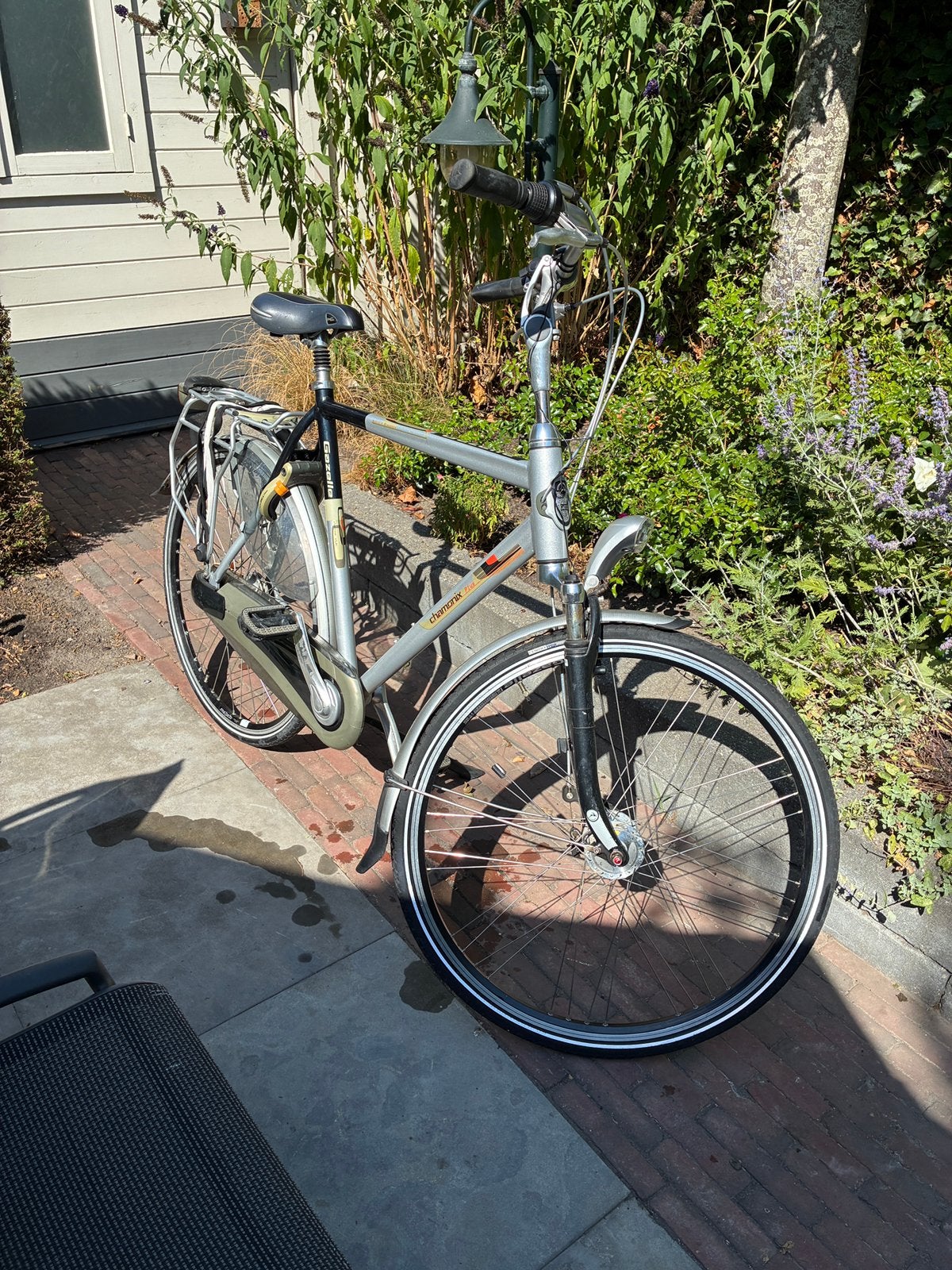 Gazelle chamonix plus herenfiets te koop. 61 cm, Ophalen, Zo goed als nieuw, 57 tot 61 cm, Schijfrem