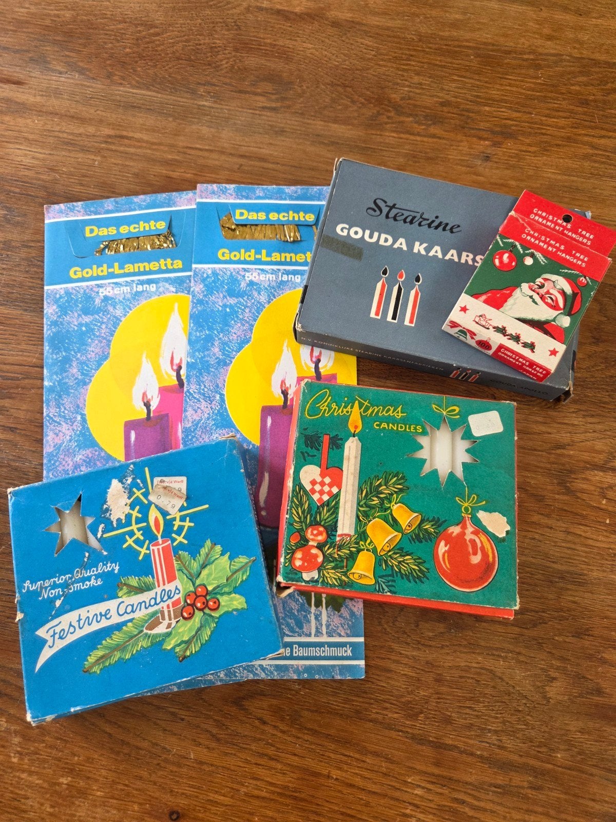 Lot oude kerst items, Ophalen of Verzenden, Zo goed als nieuw