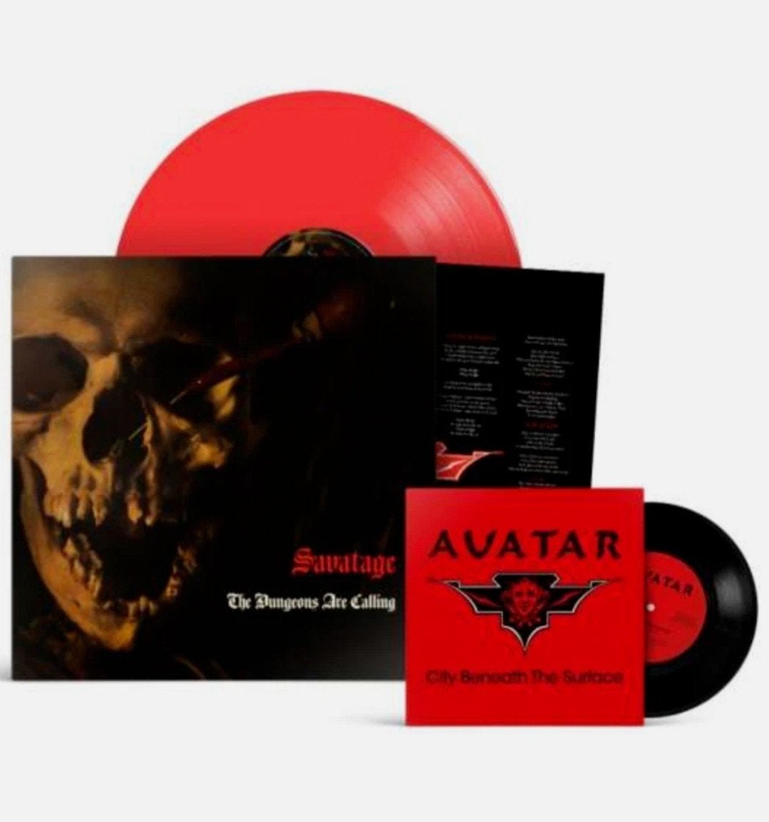 2LP SAVATAGE DUNGEONS + AVATAR City EP Red Vinyl LIM EDIT, Ophalen, Nieuw in verpakking